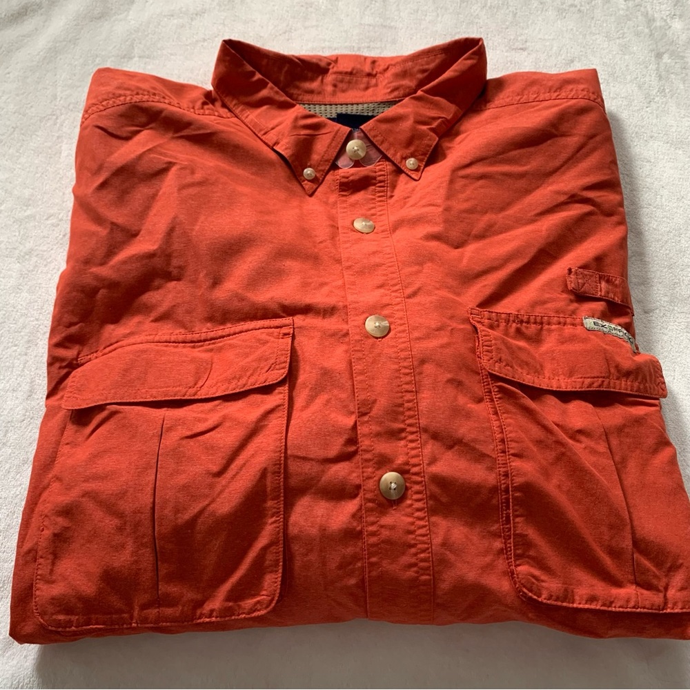 Exofficio Nylon Blend Fishing Long Sleeve Shirt Size XXL